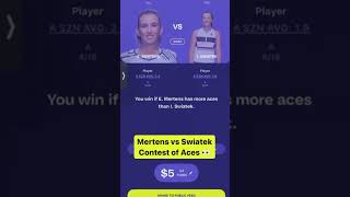 Iga Swiatek vs Elise Mertens Stuttgart - A contest of Aces