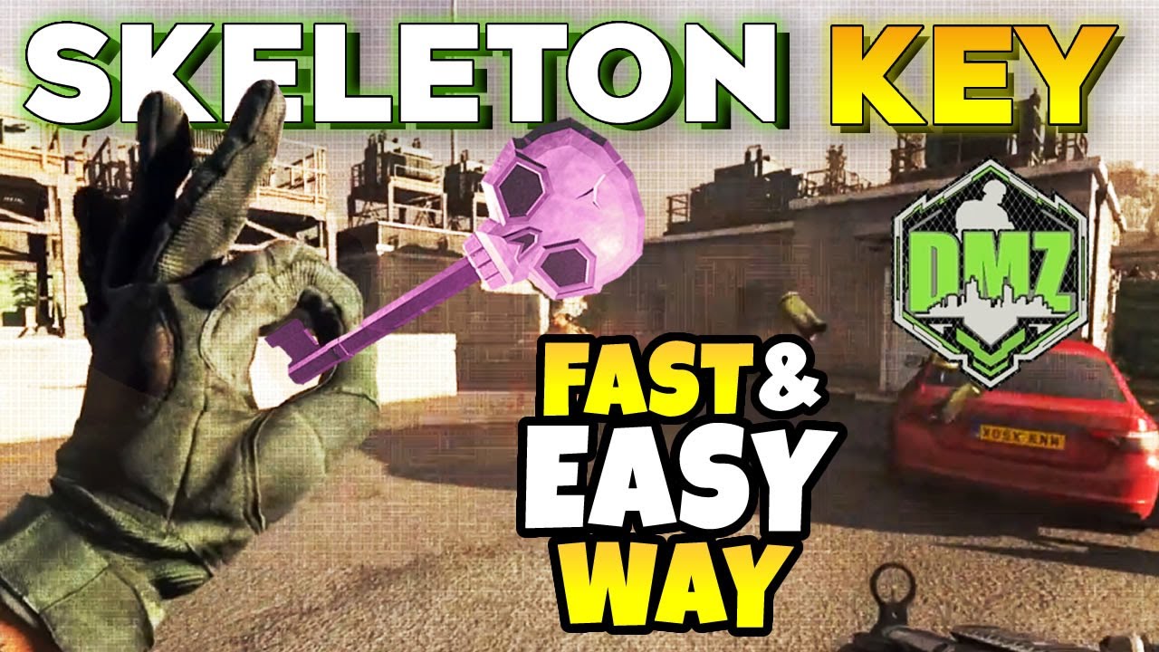 DMZ How To Get Skeleton Key FASTEST & EASIEST Way! - YouTube