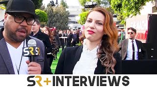 Iva Babic Talks The Machine At Red Carpet