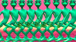 Alien dance with funny Green alien dance with funny Dame tu cosita green alien dance