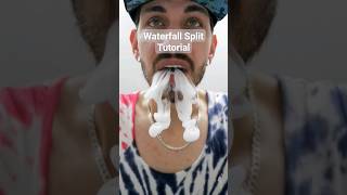 Waterfall Split Vape Ghosts Tutorial🌊💨 #tutorial #vape #shorts #howto #tricks