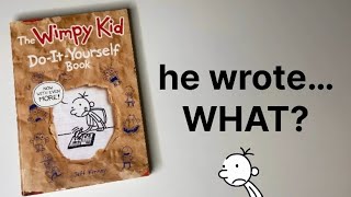 Reading Someone’s Old Diary of a Wimpy Kid Do It Yourself Book 3