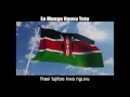 National Anthem of Kenya (Ee Mungu Nguvu Yetu) - Nightcore Style With Lyrics