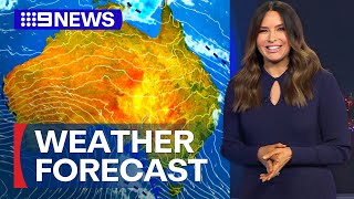 Australia Weather Update: Dry and sunny conditions expected | 9 News Australia