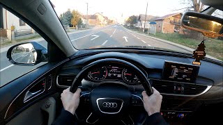 Audi A6 3.0 TDI 2016 (218HP) - POV Drive, Walkaround & Interior