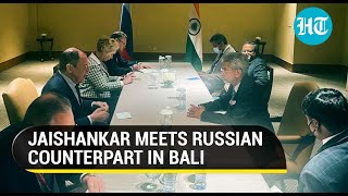 Jaishankar discusses Ukraine conflict with Russian counterpart on the sidelines of G20 meet in Bali