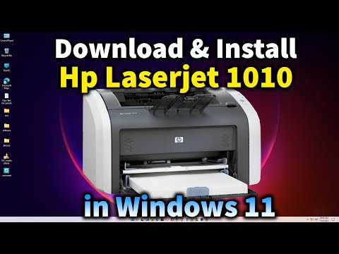 How to Download & Install Hp LaserJet 1010 Printer Driver in Windows 11