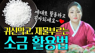 [모두 부자되세요💰] 악귀,잡귀 싹 몰아내고 재물운 가득 불러오는 '소금 활용법' / 시대의대만신들 신퇴마록