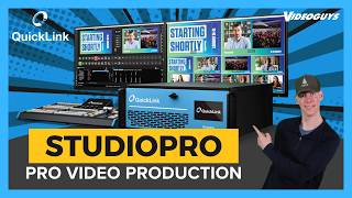 QuickLink StudioPro Explained | All-in-One 4K Live Production Switcher with NDI & SDI