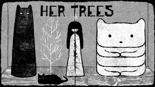 HER TREES - An Eerie \u0026 Creative Japanese Puzzle Game About a Lady with a Tree on Her Head!