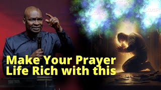 Why your Prayers are NOT Rich | APOSTLE JOSHUA SELMAN