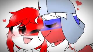 Countryhumans Rusindo🇷🇺🇮🇩 #countryhumansmeme #countryhumans #jedagjedug #animation