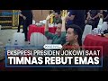 Ekspresi Presiden Jokowi Saat Timnas Rebut Emas