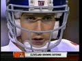 A MNF upset for the ages! New York Giants vs Cleveland Browns Week 6 2008 FULL GAME