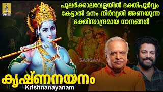 പുലർക്കാലവേളയിൽ ഭക്തിപൂർവ്വം കേട്ടാൽ മനം നിർവൃതി അണയുന്ന ഭക്തിസാന്ദ്രമായ ഗാനങ്ങൾ | Krishnanayanam