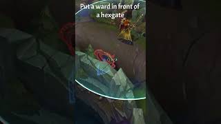 TROLL Your Teammates With a SINGLE WARD! #Shorts