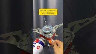 Tutorial memakai kompor portable kompor camping #camping #pendaki