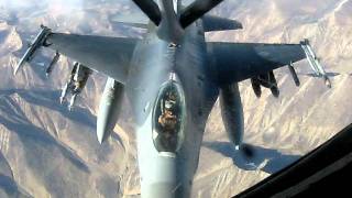 F16C refueled by a KC-135R in support of Operation Northern Watch