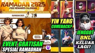 JENGGOT BNL KELUAR LAGI‼️BOCORAN EVENT FF BULAN RAMADHAN 2025 | INCUBATOR FF SELANJUTNYA - Free fire