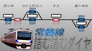 【常磐線トリビア】常磐線詰む詰むダイヤ【迷列車で行こう】②