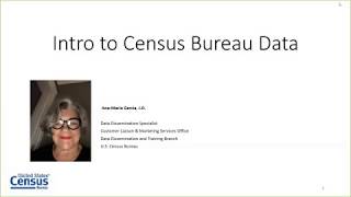 Introduction to Census Bureau Data