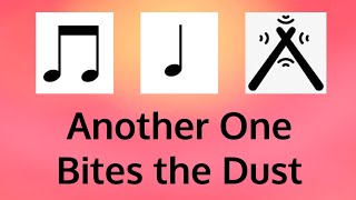Another One Bites the Dust - rhythm play along