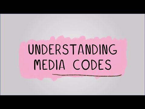 What are the media codes?