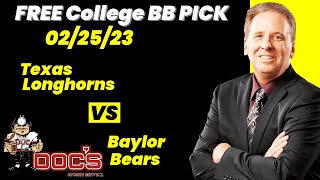 College Basketball Pick - Texas vs Baylor Prediction, 2/25/2023 Best Bets, Odds & Betting Tips