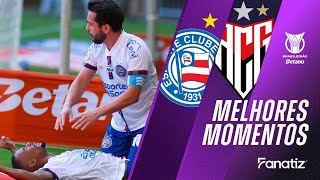 Bahia 2x0 Atlético Goianiense | Melhores Momentos | #Brasileirão2024