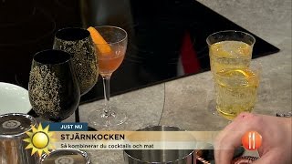 Så blandar du drink till maten - Nyhetsmorgon (TV4)