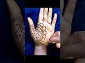 front hand mehndi short design 😍....