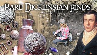 Mudlarking Rare & Historic Dickensian Finds! (Mudlarking Bottle Digging)