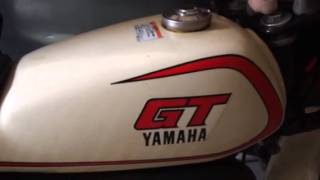 エンジン始動　ヤマハ　ミニトレ80 GT80　YAMAHA