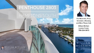 20201 East Country Club Drive PH 2803, Aventura, FL Presented by William McClain.