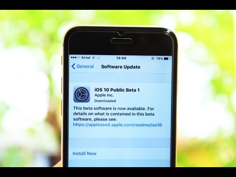 How To Install iOS 10 Public Beta On Any iPHONE How To Install iOS 10 Public Beta On Any iPHONE