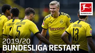 How Haaland, Lewandowski and Co. Celebrated the Bundesliga Restart 2019/20