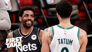What does have Kyrie Irving have to prove when the Nets face the Celtics in Round 1? | First Take
