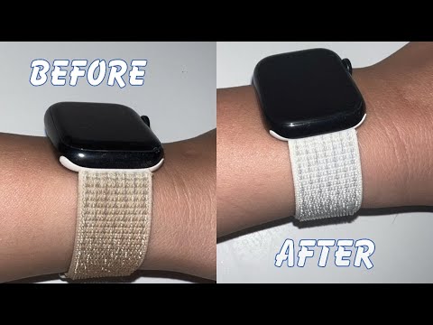 How to clean the Apple Watch bracelet effortlessly!