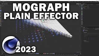 Cinema 4d 2023: Mograph Plain Effector