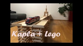 kapla steine Kapla Lego city train building blocks toys Bausteine Kinder spiele