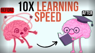 How To LEARN Anything 10X FASTER: HACK Your BRAIN For SUCCESS | Techniques You Never Knew...