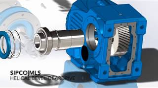 Helical Bevel Geardrive IRK