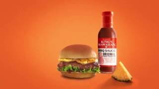 NEW King's Hawaiian Original Sweet Pineapple BBQ Sauce