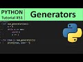 Python Tutorial #51 - Generator in Python Programming for Beginners