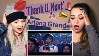 Reacting to: Ariana Grande’s “thank u, next” Music  | Emily & Katlyn