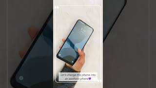 Let's change Android HomeScreen into an Aesthetic one💜✨| Link in description | Hannah's Art Journey