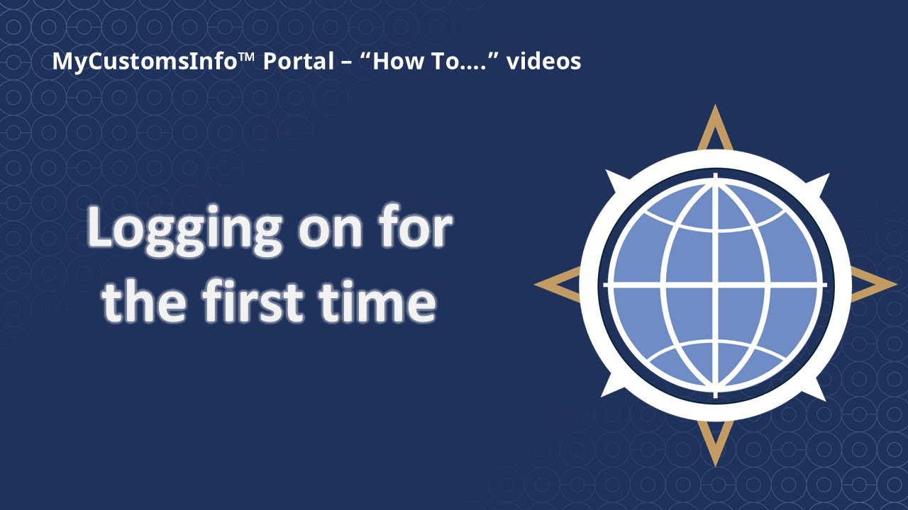 Logging On For The First Time Youtube