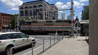 Amtrak 281 (F40PHR) Leads CSRM Excursion Train @ Sacramento CA 6/18/2022