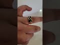 nice gents 14k yg black onyx ring