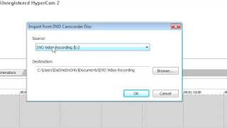 Importing, Converting, and editing .VOB files from a DVD or DVD Camcorder using Sony Vegas